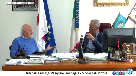 Coronavirus Fase2: Intervista all’Ing.Pasquale Lamboglia – Sindaco di Tortora