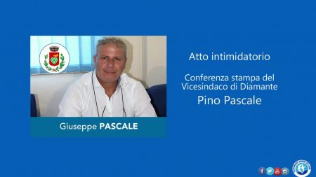 Diamante: Conferenza stampa del Vicesindaco, Pino Pascale