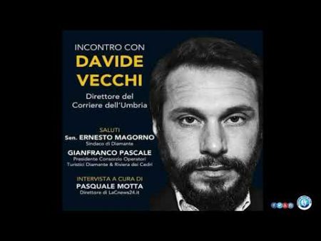 Diamante: Incontro con Davide Vecchi – Giornalista – Saggista – Direttore Corrieri del Centro Italia