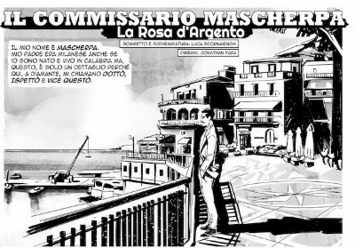 Una serata con il Commissario Mascherpa, protagonista del fumetto ambientato a Diamante