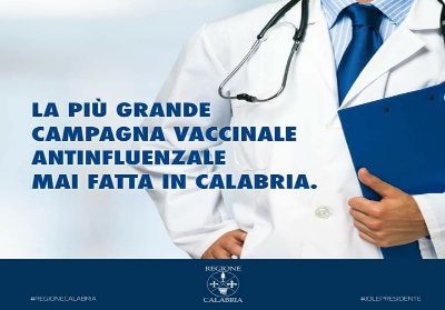 Regione Calabria: Pronta una massiccia campagna di vaccinazione antinfluenzale