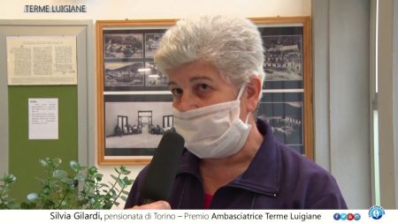 Silva Gilardi, pensionata di Torino “Ambasciatrice delle Terme Luigiane” -Intervista