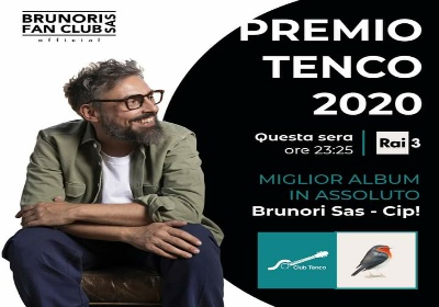 Brunori Sas riceve il “Premio Tenco” per il miglior album dell’anno. Questa sera su Rai3