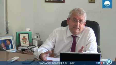 Diamante Bandiera Blu 2021. Le dichiarazioni del Sindaco Magorno