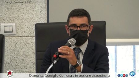 Diamante: Consiglio comunale in sessione straordinaria del 31/05/2021