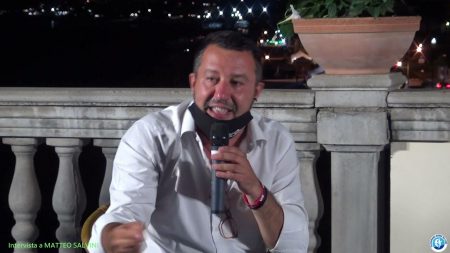Diamante: Il giornalista Davide Vecchi intervista Matteo Salvini
