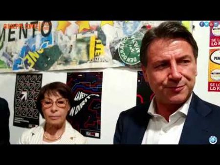Giuseppe Conte in Calabria, tappa a Lamezia Terme – Intervista