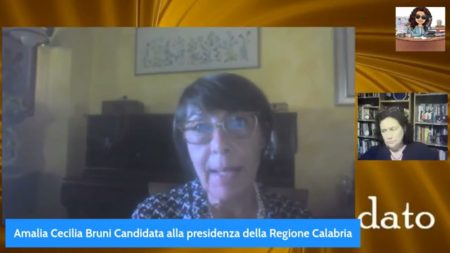 Intervista Amalia Bruni candidata alla Presidenza della Regione Calabria