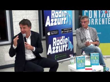 Diamante: Presentazione libro Controcorrente di Matteo Renzi
