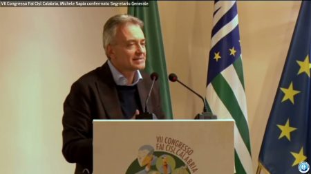 VII Congresso Fai Cisl Calabria, Michele Sapia confermato Segretario Generale – interviste