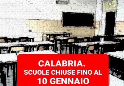 Covid in Calabria. Occhiuto chiude le scuole fino al 10 gennaio