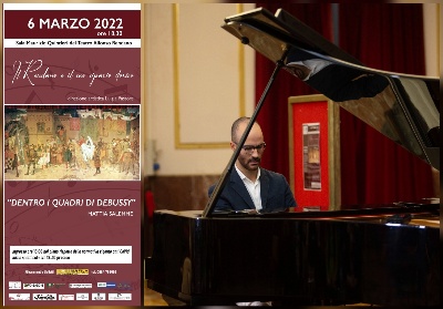 Il pianista Mattia Salemme al Rendano con “Dentro i quadri di Debussy”
