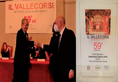 Il Prof. Gianfranco Bartalotta ha ricevuto il prestigioso Premio Speciale Vallecorsi 59^ edizione