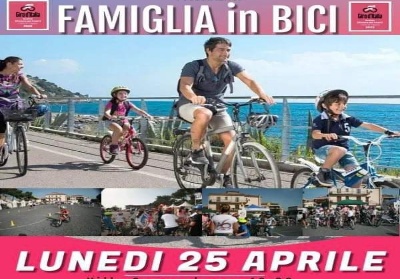 Giro d’italia a Scalea. Il 25 Aprile l’iniziativa “Famiglia in bici”