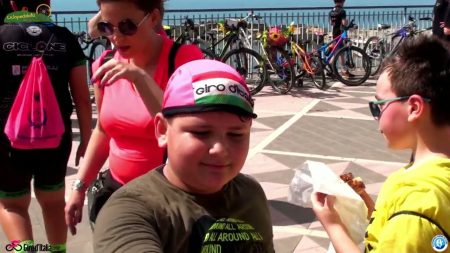 Diamante. Ciclopedalata in attesa del Giro d’Italia – Immagini-interviste