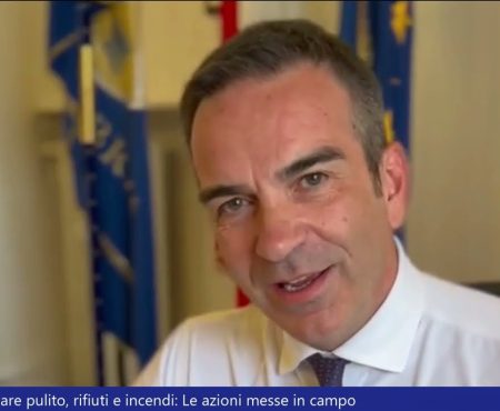 Il Presidente Occhiuto su mare pulito, rifiuti e incendi