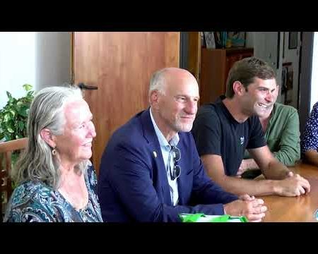 Il Sindaco di Palo Alto (California) Patrick Burt in visita a Scalea – interviste