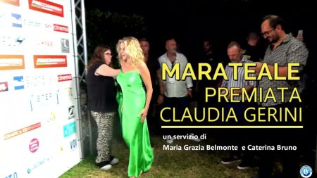Maratea. Premiata Claudia Gerini