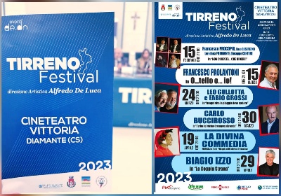 Diamante: Il Programma della stagione teatrale “Tirreno Festival”