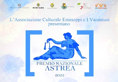 Premio Nazionale Astrea 2022. Conferenza stampa di presentazione a Lamezia Terme