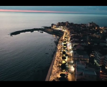 Carnevale di Diamante 2023 visto dal Drone