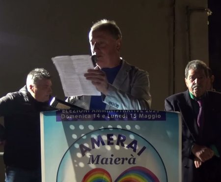 Pubblico comizio della lista N.1 “Amerai Maierà”