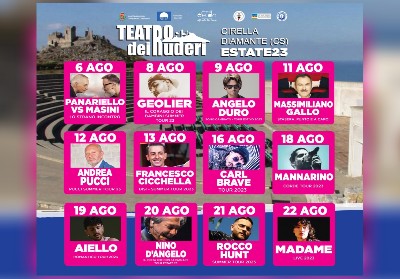 Diamante: Ufficializzato il programma del Teatro dei Ruderi di Cirella