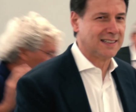 L’ARRIVO A DIAMANTE DEL LEADER 5 STELLE GIUSEPPE CONTE