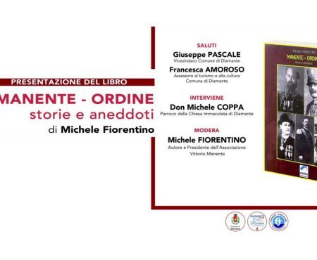 Presentazione del libro “Manente – Ordine, storie e aneddoti” di Michele Fiorentino