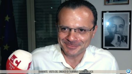 Gemellaggio Diamante e Taormina: Il Sindaco Ernesto Magorno ha incontrato il Sindaco Cateno De Luca – Intervista