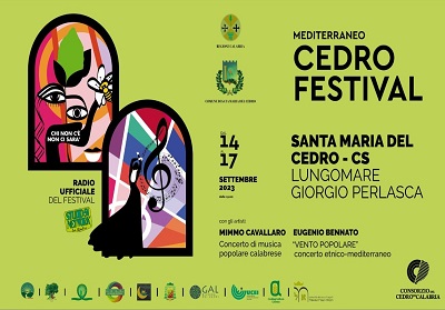 Santa Maria del Cedro: Cresce l’attesa per il Mediterraneo Cedro Festival