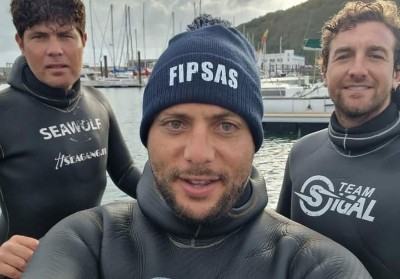 Pesca in apnea: Il Sannicolese Andrea Fazzolari vice campione del mondo con la Nazionale Italiana