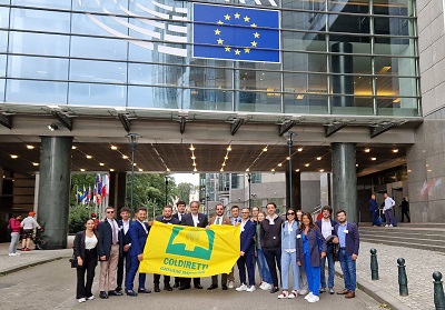 Coldiretti Calabria: Giovani agricoltori in visita alle Istituzioni Europee a Bruxelles