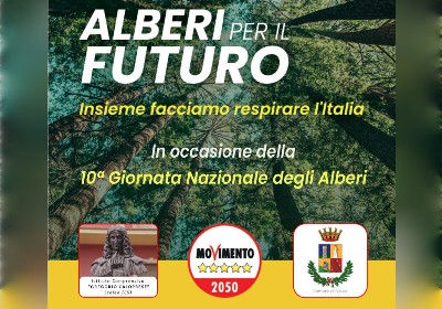 Scalea: Iniziative M5S per la Giornata Nazionale degli Alberi