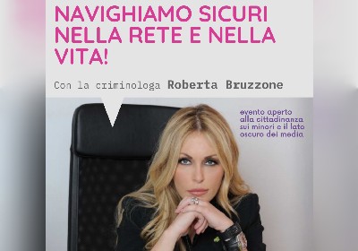 La criminologa Roberta Bruzzone a Cosenza per parlare dei rischi della rete