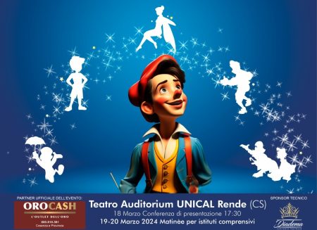 “Leggere per…ballare”: Arriva al Tau dell’Unical, lo spettacolo di danza “Pinocchio”