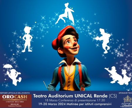 “Leggere per…ballare”: Arriva al Tau dell'Unical, lo spettacolo di danza “Pinocchio”