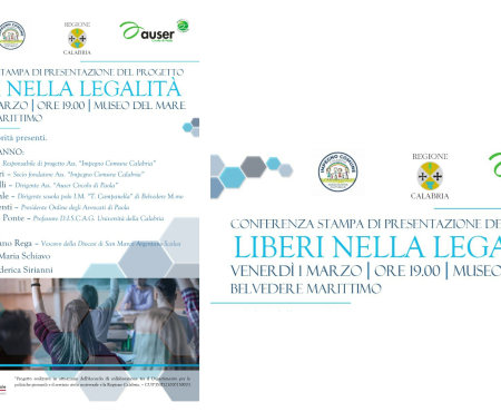 Belvedere M.mo: Presentazione progetto “Liberi nella Legalità”