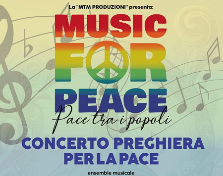 Scalea: Domenica 21 aprile il Concerto preghiera “Music For Peace“