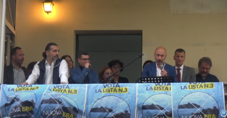 Elezioni a Diamante: Comizio Lista N° 3 NUOVA ERA – 18/05/2024