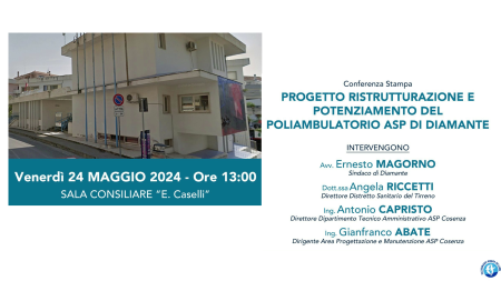 “Ricostruzione e Potenziamento ASP di Diamante”