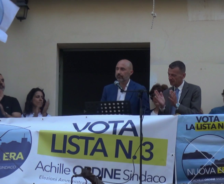 Elezioni a Diamante: Comizio Lista N° 3 NUOVA ERA 31-05-2024