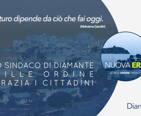 Il nuovo Sindaco di Diamante, Avv. Achille Ordine ringrazia i cittadini