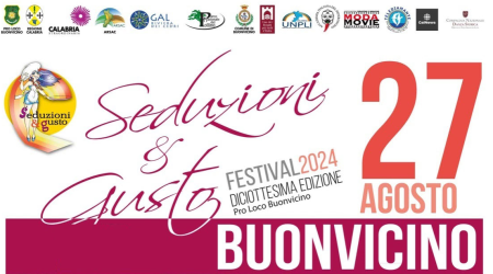 Buonvicino: Tutto pronto per la 12^ edizione di Seduzioni & Gusto Festival