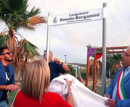 Il lungomare di Grisolia intitolato a Denis Bergamini