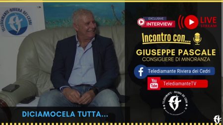 Intervista a Giuseppe Pascale Consigliere di Minoranza al Comune di Diamante