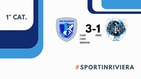 Asd Diamante vs Mirto Crosia 3-1 Highlights