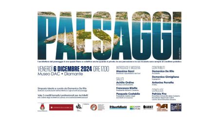 Diamante: Simposio “PAESAGGI”. L’architettura del paesaggio