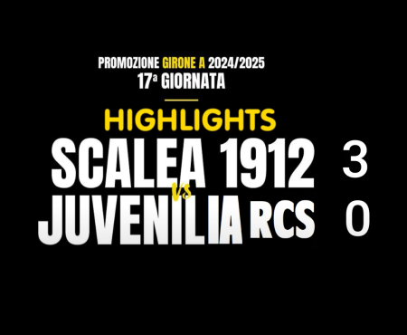 Scalea 1912 – Juvenilia RCS 3-0 Highlights