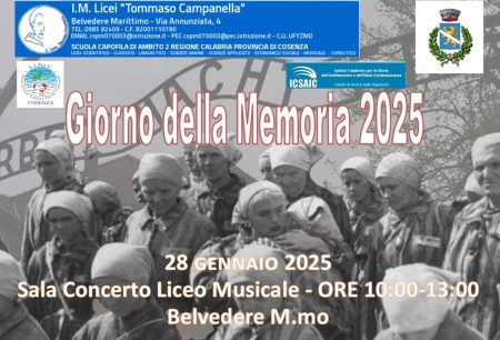 AI Licei “T. Campanella” di Belvedere M.mo, una narrazione al femminile della Giornata della Memoria